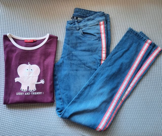 Pantalon+camiseta manga larga.