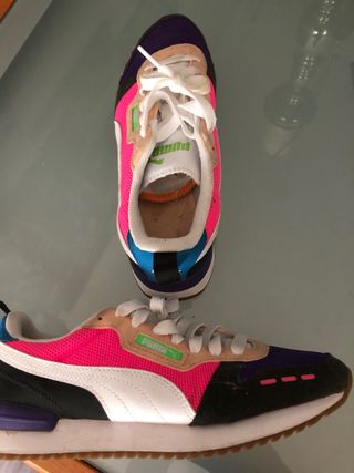 Bambas puma puesta una vez