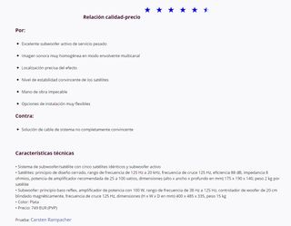 Set 5.1 altavoces Mission M7S, SIN desprecintar