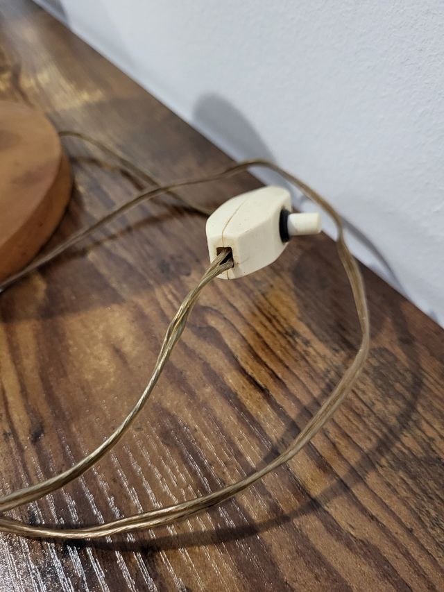 Lampada da comodino vintage