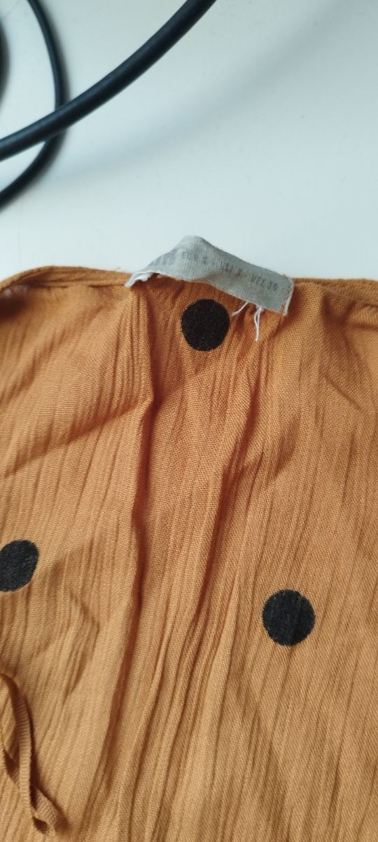 Vestido camisero lunares