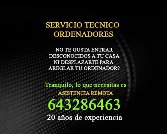 Servicio Tecnico ordenadores
