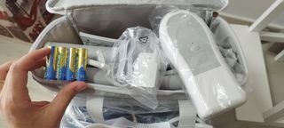 Sanitas SFM 90, botas y maquina de Presoterapia