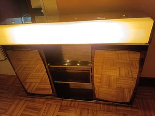 Mueble baño Retro espejos y lux