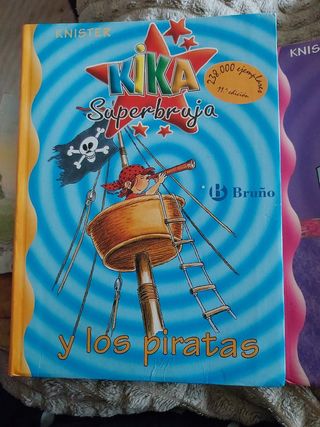 pack 2 libros kika superbruja