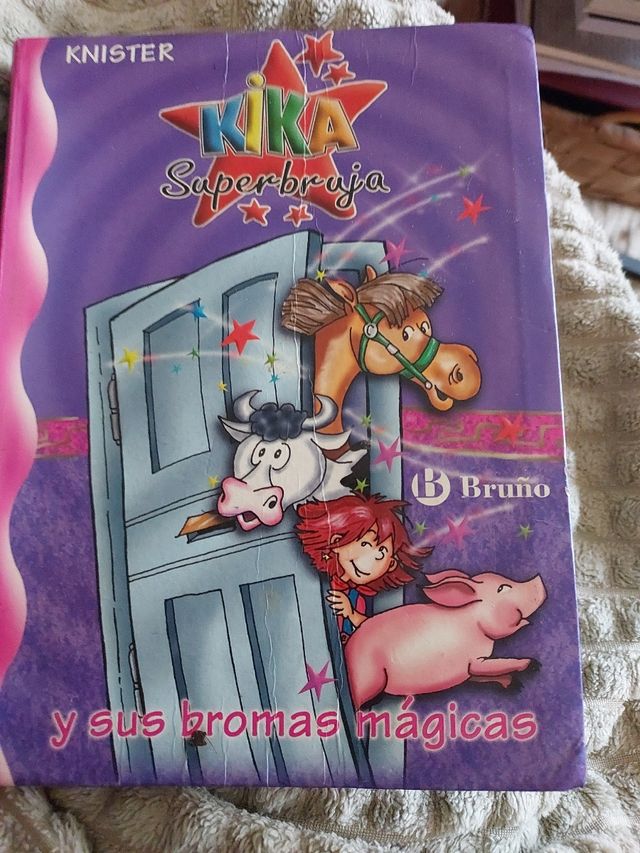 pack 2 libros kika superbruja