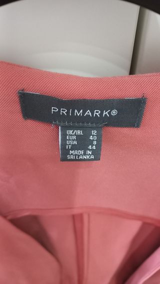 chaleco largo primark