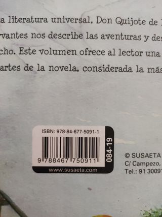 Don Quijote de la Mancha Susaeta