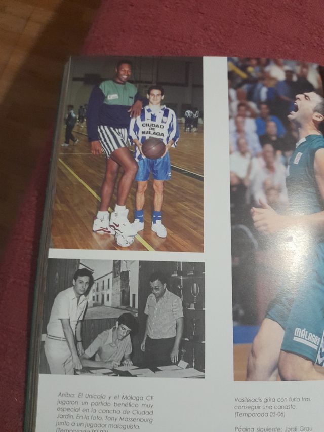 libro unicaja 30 años baloncesto