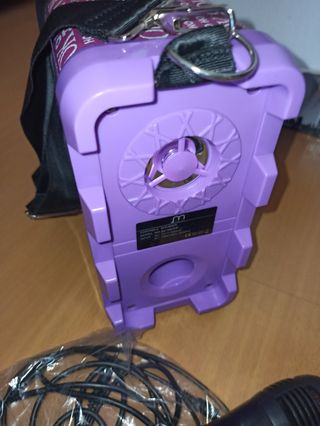 Altavoz bluetooth karaoke 