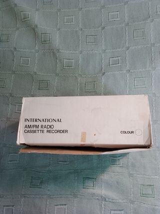 radio cassette 