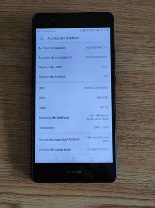 Huawei P9 lite Black