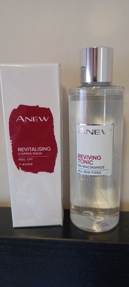 mascarilla y tónico revitalizante