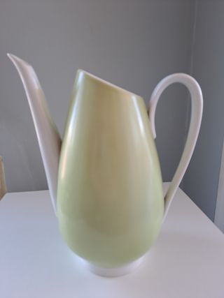 Cafetera Bidasoa verde vintage