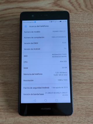 Huawei P9 lite Black