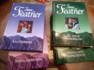 9 NOVELAS ROMANTICAS DE JANE FEATHER TAPA DURA