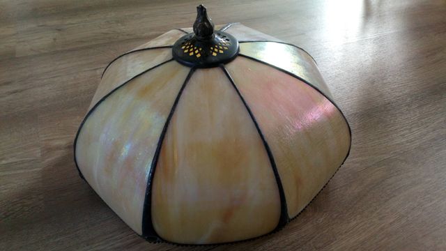 Lampara nacar para techo