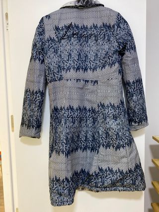 Chaquetón desigual reversible 