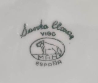 Juego café porcelana Santa Clara