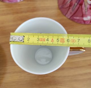 Juego café porcelana Santa Clara