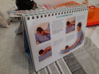 Libro masaje para bebés