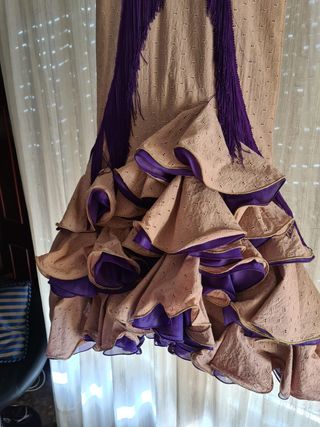Vestido de flamenca talla 44