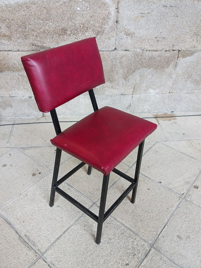 silla vintage de bar, eskai
