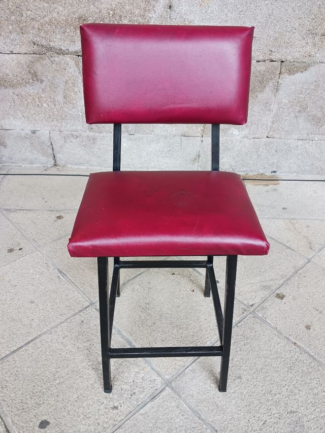 silla vintage de bar, eskai