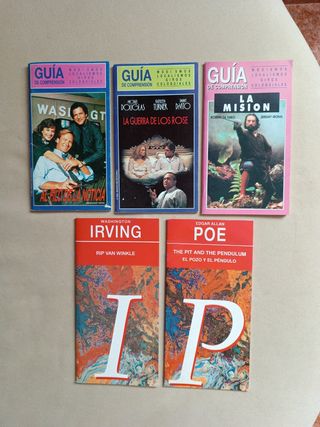 DVD, CD, multiROM inglés, guías comprensión