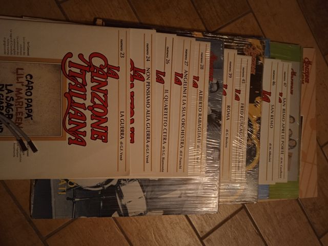 Vinili "La canzone italiana"