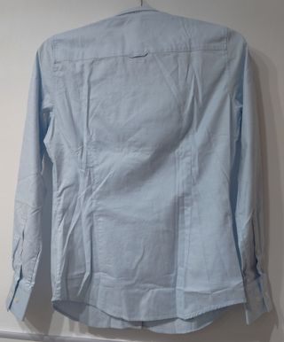 GANT Stretch Oxford Solid Shirt Blusa, Azul