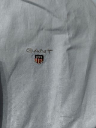 GANT Stretch Oxford Solid Shirt Blusa, Azul