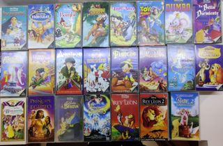 Películas Disney VHS varios titulos