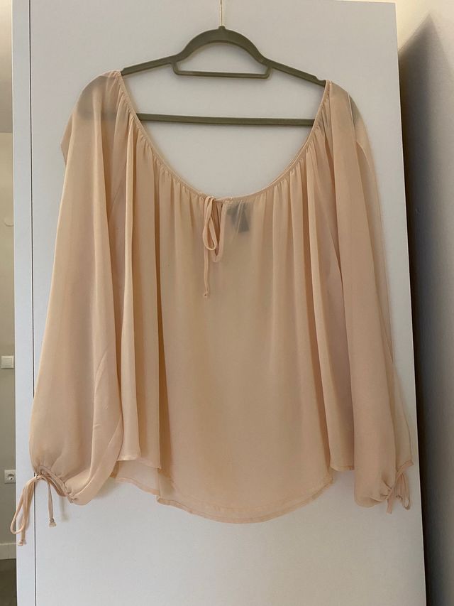 Blusa rosa. H&M. Talla 38