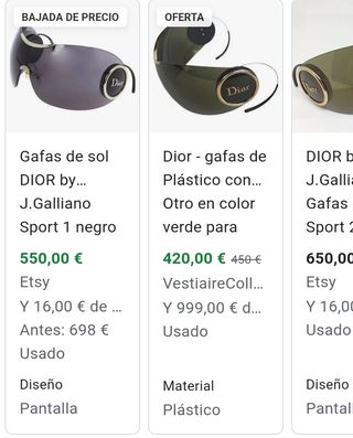 Gafas Christian Dior Sport 1