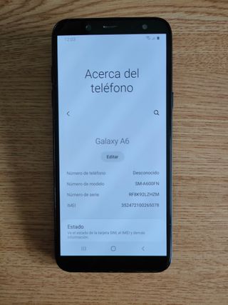 Samsung Galaxy A6 32GB Black (2018)