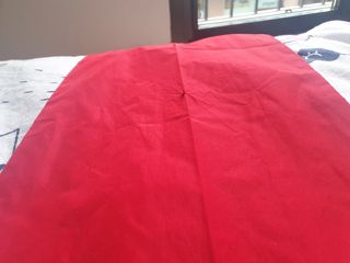 Vestidazo largo rojo Carolina Herrera