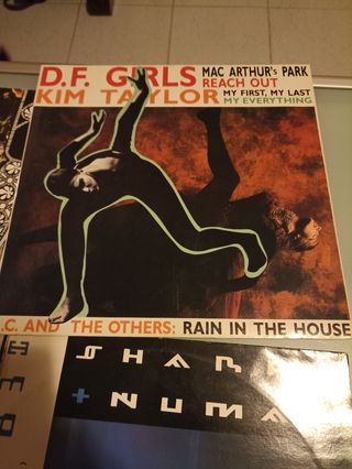 Dischi in vinile eurobeat synthpop e techno