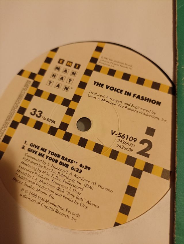 Dischi in vinile eurobeat synthpop e techno