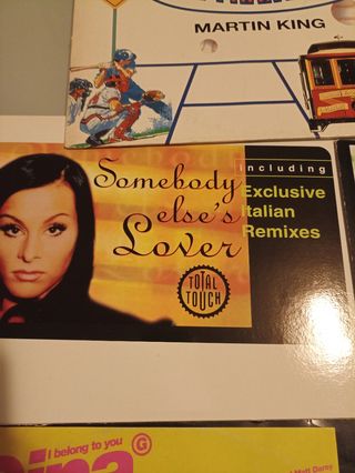 Dischi in vinile eurodance, trance, house varia