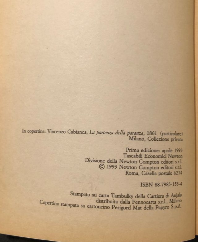 Editrice: Newton. "I Malavoglia".