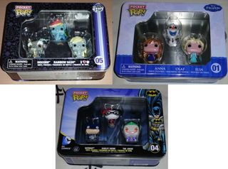 Funko Pocket POP! Vinyl figures metallic box