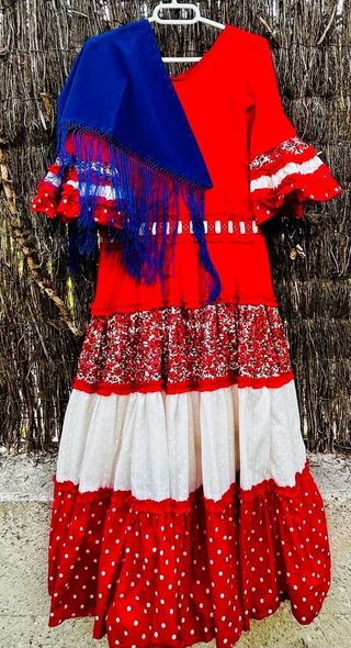 Traje de flamenca