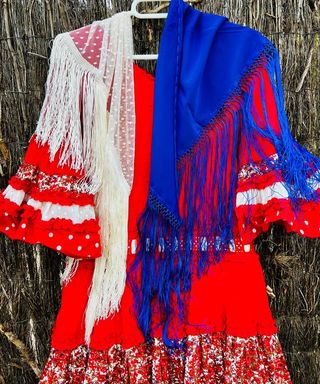 Traje de flamenca