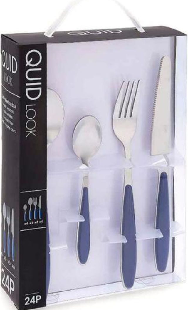 cubertería de 24 pzs 