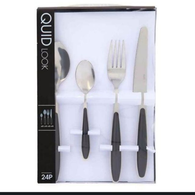 cubertería de 24 pzs 