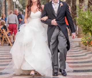 Vestido Novia Rosa Clará