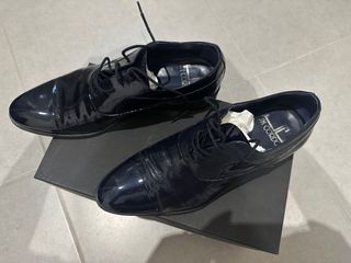 Zapatos de vestir novio azul