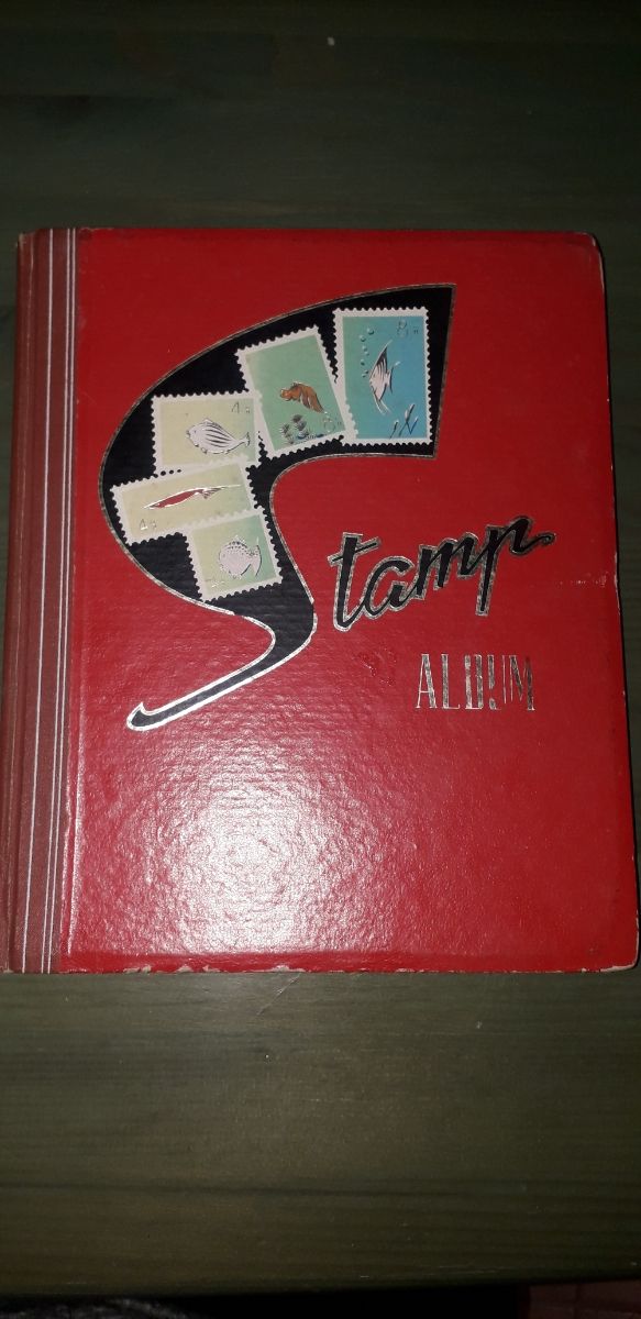 Album 253  francobolli anni 70/80 vintage