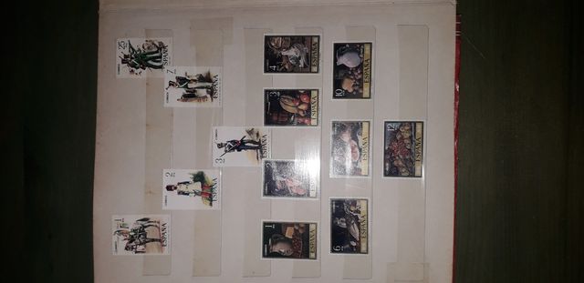 Album 253  francobolli anni 70/80 vintage